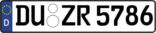 DU-ZR5786