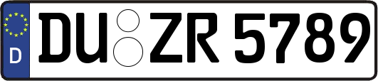 DU-ZR5789