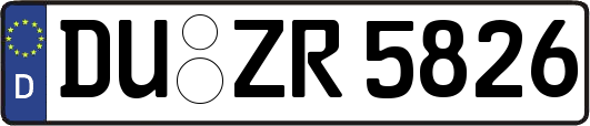 DU-ZR5826