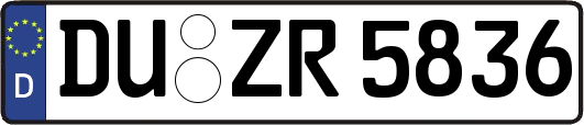 DU-ZR5836