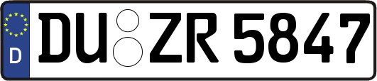 DU-ZR5847