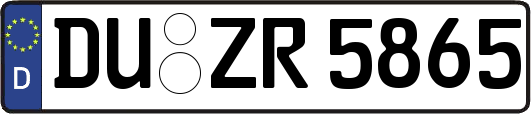 DU-ZR5865