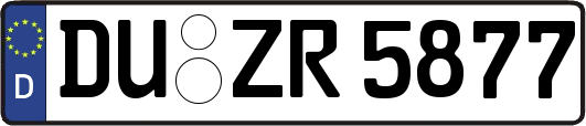 DU-ZR5877