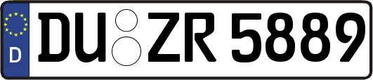 DU-ZR5889