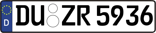 DU-ZR5936