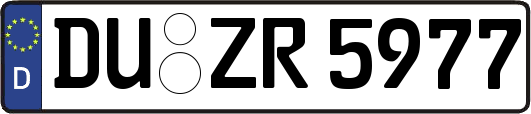 DU-ZR5977