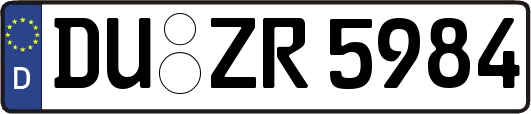 DU-ZR5984