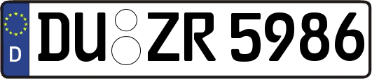 DU-ZR5986