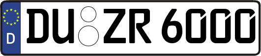 DU-ZR6000