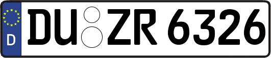 DU-ZR6326