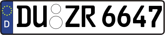 DU-ZR6647