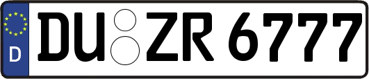 DU-ZR6777