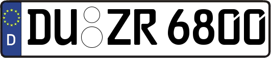 DU-ZR6800