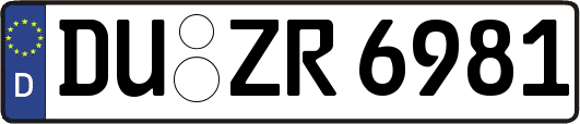 DU-ZR6981