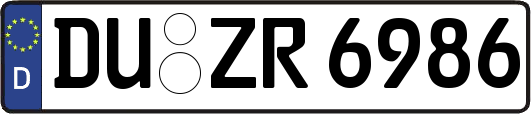DU-ZR6986