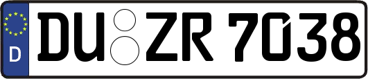 DU-ZR7038