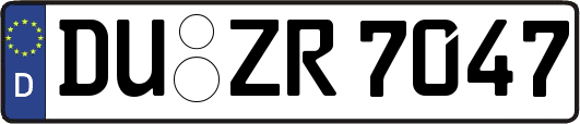 DU-ZR7047