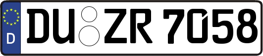 DU-ZR7058