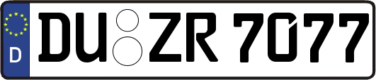 DU-ZR7077