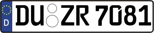 DU-ZR7081