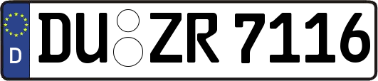 DU-ZR7116