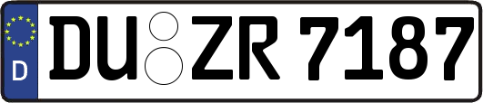 DU-ZR7187
