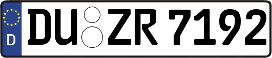 DU-ZR7192