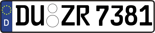 DU-ZR7381