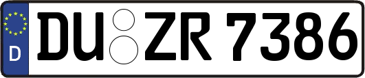 DU-ZR7386