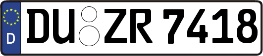 DU-ZR7418