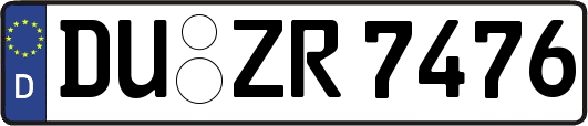 DU-ZR7476