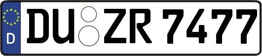 DU-ZR7477