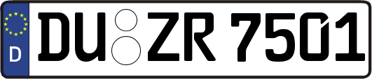 DU-ZR7501