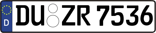 DU-ZR7536