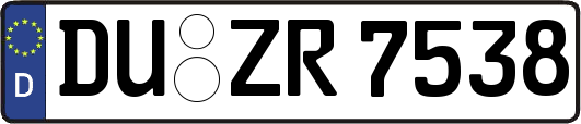 DU-ZR7538