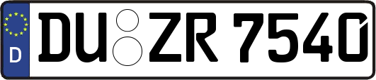 DU-ZR7540