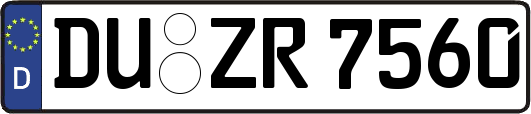 DU-ZR7560