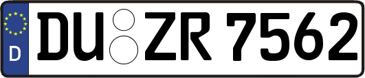 DU-ZR7562