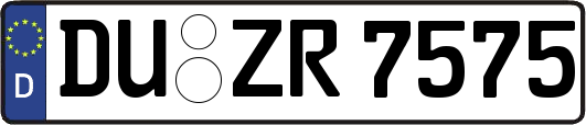 DU-ZR7575