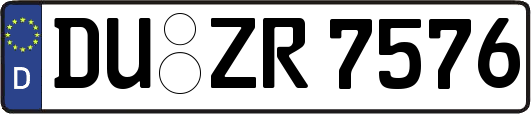 DU-ZR7576