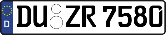 DU-ZR7580