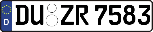 DU-ZR7583