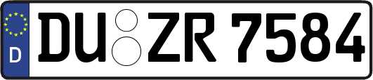 DU-ZR7584
