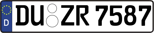 DU-ZR7587