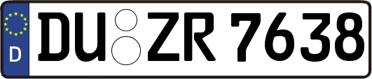 DU-ZR7638