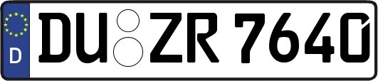 DU-ZR7640