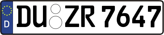 DU-ZR7647