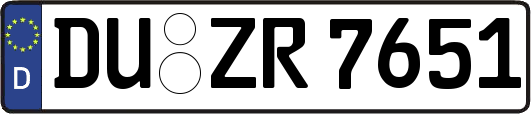 DU-ZR7651