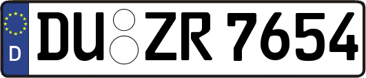 DU-ZR7654