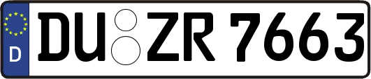 DU-ZR7663